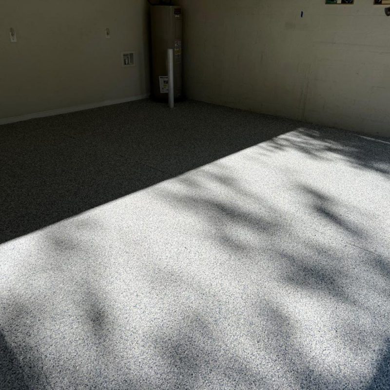Garage Floor Coating Project In Ocala, FL